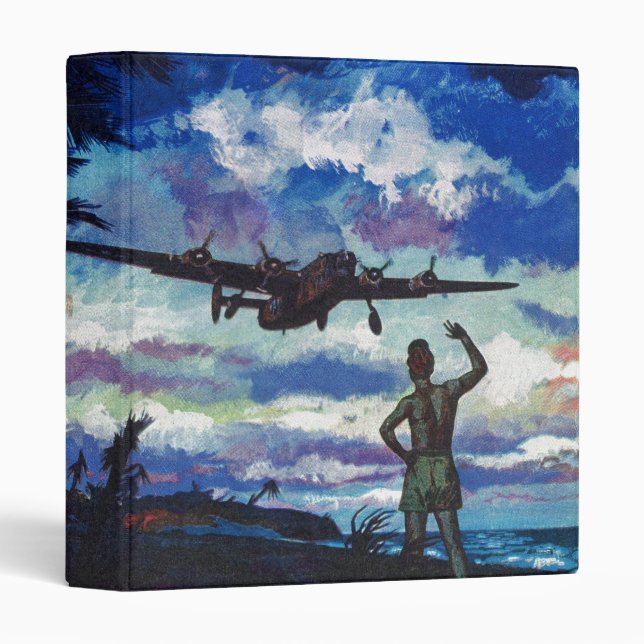 Classeur Le retour du guerrier (Devant/Côté)