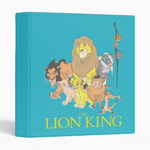Classeur Le Roi Lion   Titre et caractères