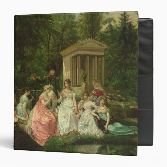 Classeur Le rose de Malmaison, c.1867 (Devant/Intérieur)