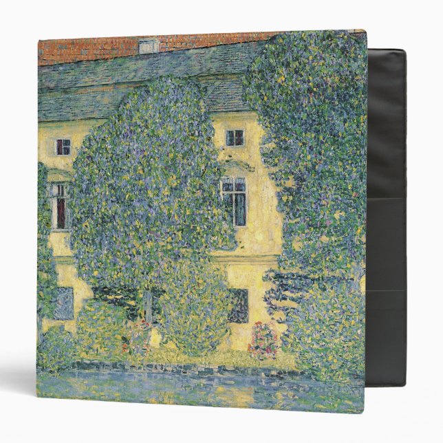 Classeur Le Schloss Kammer sur l'Attersee III, 1910 (Devant/Intérieur)