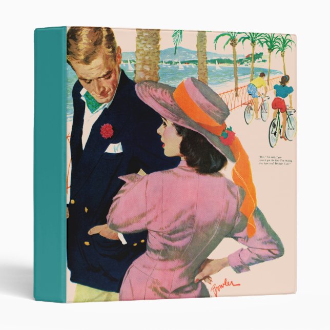 Classeur Le Stategy de l'amour (Devant/Côté)