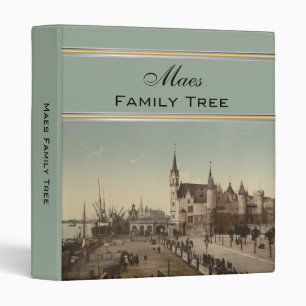 Classeur Le Steen, arbre généalogique d'Anvers, Belgique