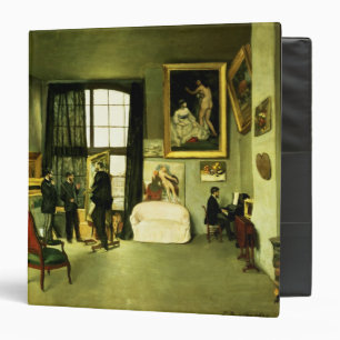 Classeur Le studio de l'artiste, 1870
