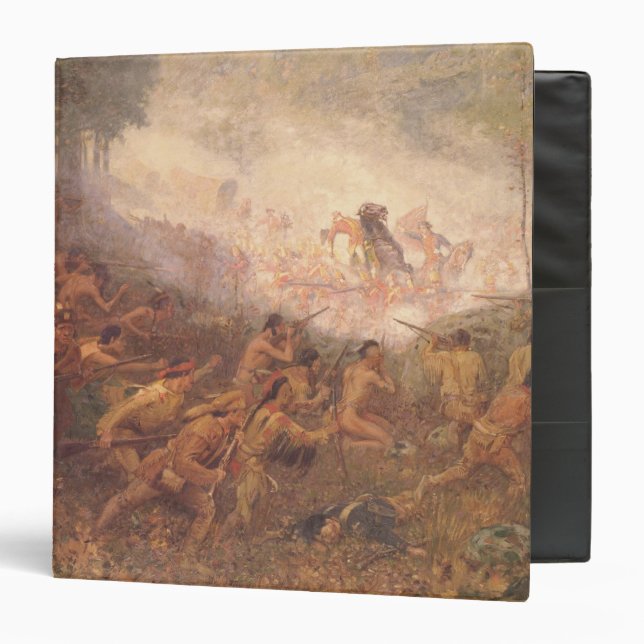 Classeur Le tir du Général Braddock (Devant/Intérieur)