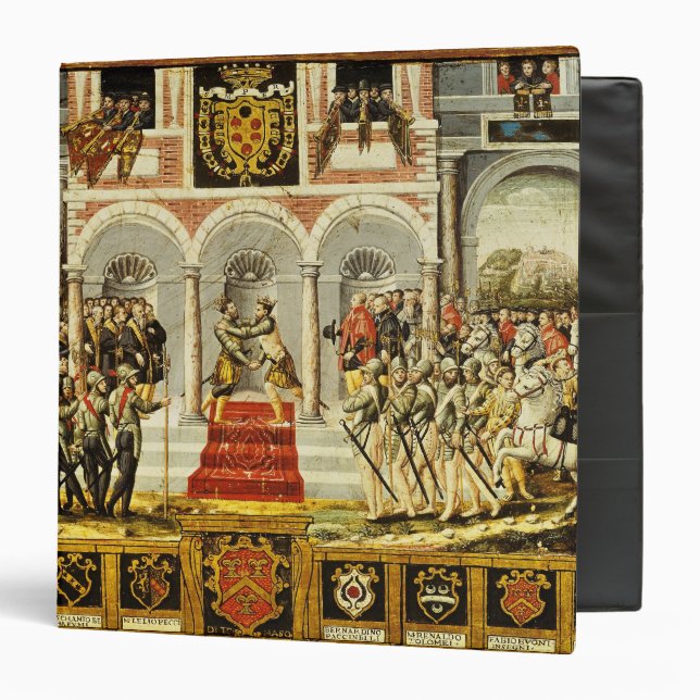 Classeur Le Traité de Cateau-Cambresis (Devant/Intérieur)