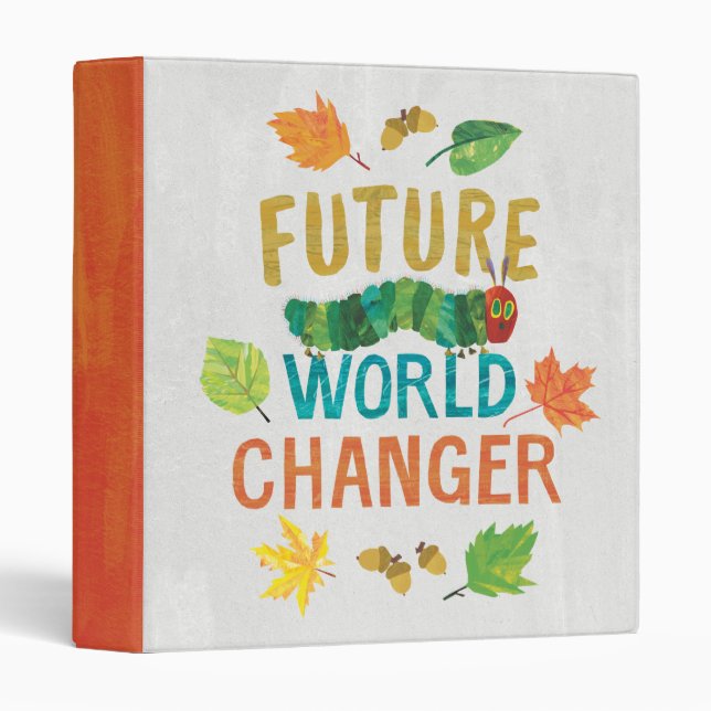 Classeur Le très affamé Caterpillar Future World Change (Devant/Côté)
