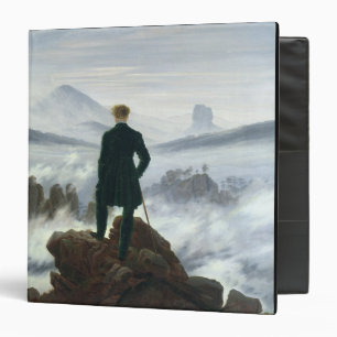 Classeur Le vagabond au-dessus de la mer du brouillard,