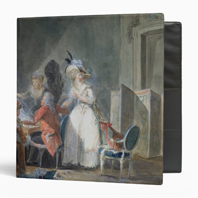 Classeur Le vendeur de mode (Devant/Intérieur)