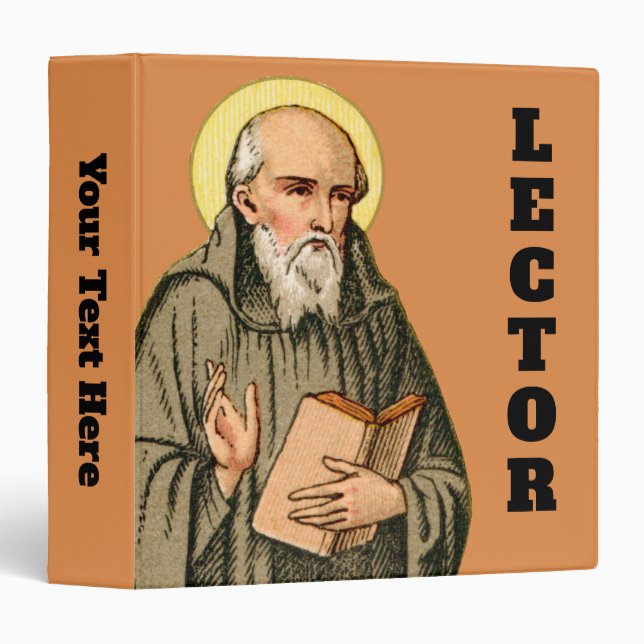Classeur Le Vénérable Bede en tant que prédicateur (P 008) (Devant/Côté)