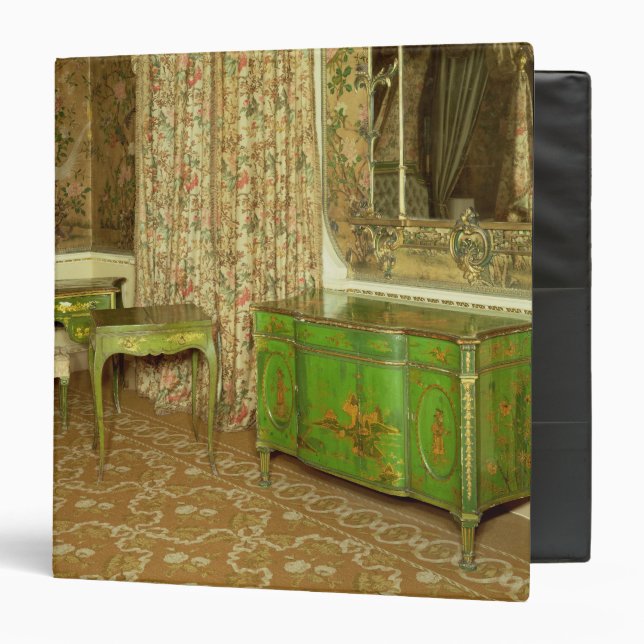 Classeur Le vert et l'or laquent des meubles dans l'état (Devant/Intérieur)