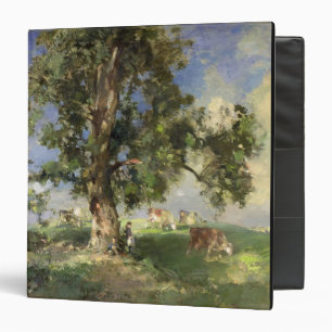 Classeur Le vieil arbre de cendre (huile sur la toile)