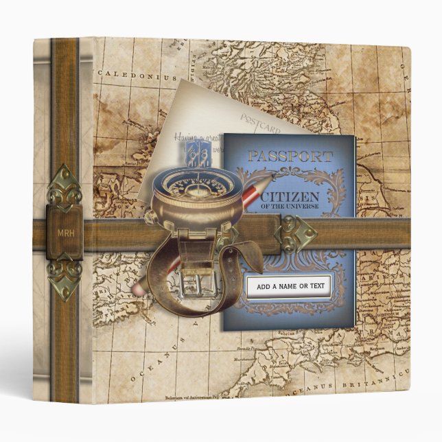 Classeur Le Voyageur (Devant/Côté)