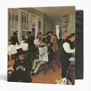 Classeur L'échange de coton, la Nouvelle-Orléans, 1873
