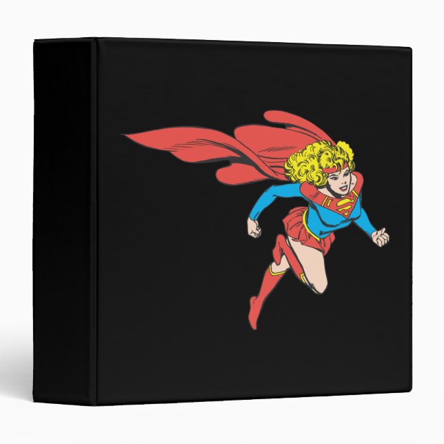 Classeur Leçons Supergirl droite (Devant/Côté)