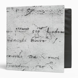 Classeur L'écriture de Leonardo da Vinci