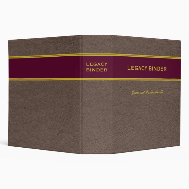 Classeur Legacy Binder for Estate Planning (Arrière-plan)