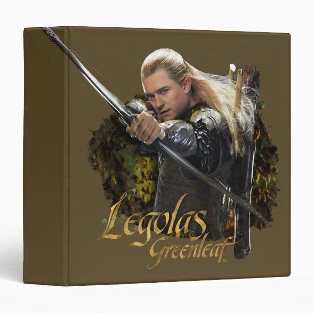 Classeur LEGOLAS GREENLEAF™ Drawing Bow Graphic (Devant/Côté)