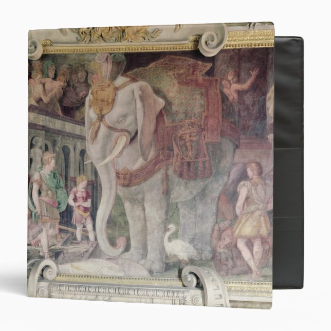 Classeur L'éléphant royal (Devant/Intérieur)