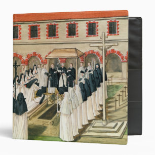 Classeur L'enterrement d'une nonne, du 'l'Abbaye De