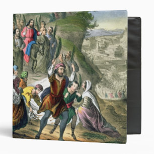 Classeur L'entrée triomphale du Christ dans Jérusalem, d'