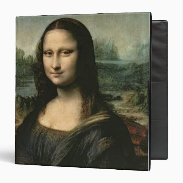 Classeur Leonardo Vinci | Mona Lisa, c.1503-6 (Devant/Intérieur)