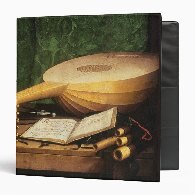 Classeur Les ambassadeurs, 1533 (Devant/Intérieur)