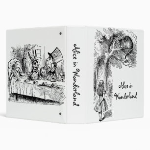 Classeur Les Aventures d'Alice au pays des merveilles vinta