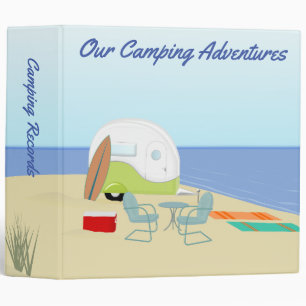 Classeur Les Aventures de camping sur la plage