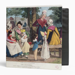 Classeur Les bonnes d'enfants, 1820