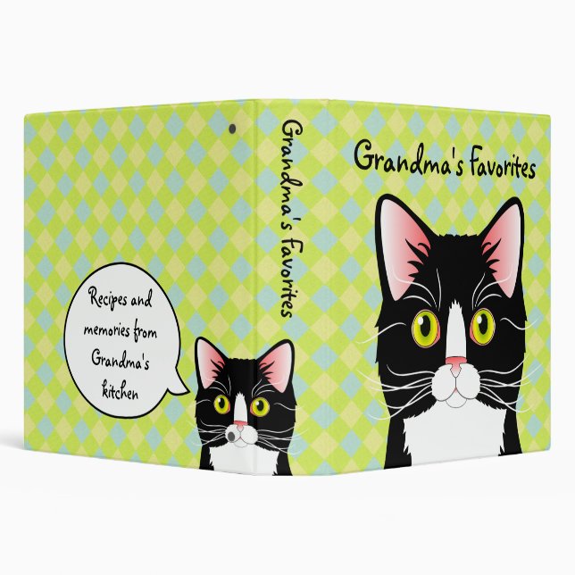 Classeur Les chats de recette de la grand-maman (Arrière-plan)