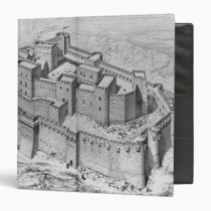 Classeur Les chevaliers de DES de Krak, reconstruction