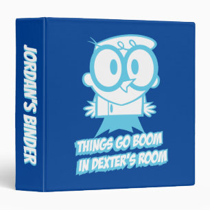 Classeur Les choses bougent dans la chambre de Dexter