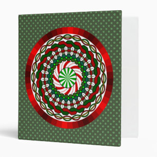 Classeur Les Couleurs de Noël Binder