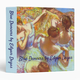 Classeur Les Danseuses bleues d'Edgar Degas