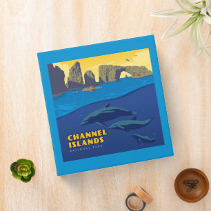 Classeur Les dauphins du parc national des îles Channel