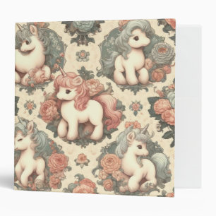 Classeur Les délicieuses floraisons de vintage Pony