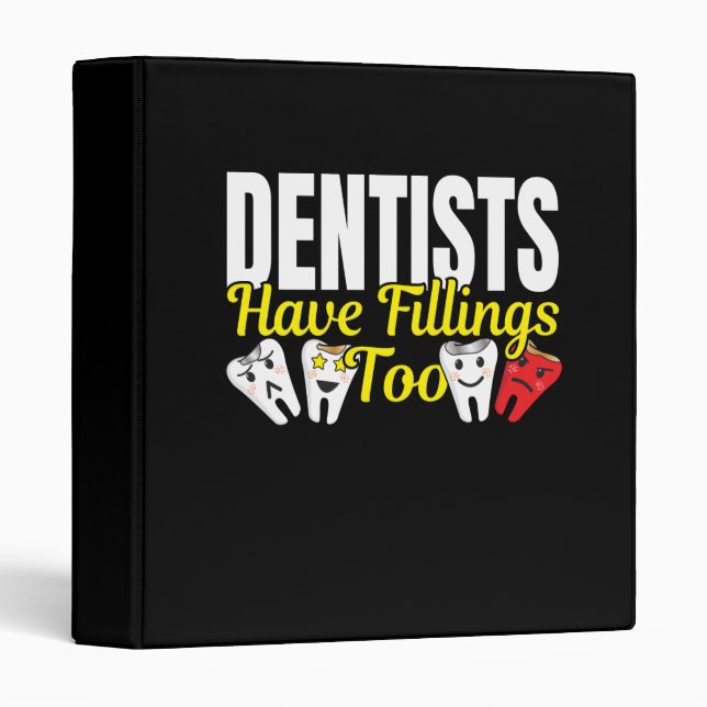 Classeur Les dentistes ont aussi des plombages - Sentiments (Devant/Côté)