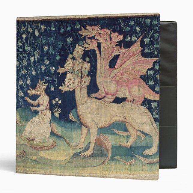 Classeur Les dragons vomissant des grenouilles (Devant/Intérieur)