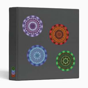 Classeur Les Éléments de Reliure Mandalas