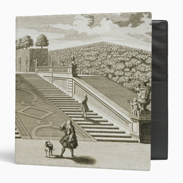 Classeur Les étapes à la terrasse de jardin, palais de (Devant/Intérieur)