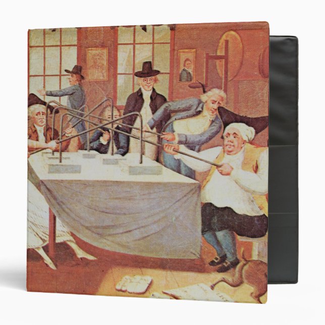 Classeur Les expériences de Benjamin Franklin avec (Devant/Intérieur)
