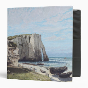 Classeur Les falaises chez Etretat après la tempête, 1870