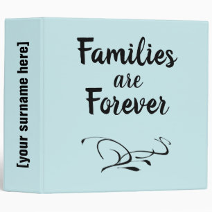 Classeur Les familles sont pour toujours et Cousin Graphiqu