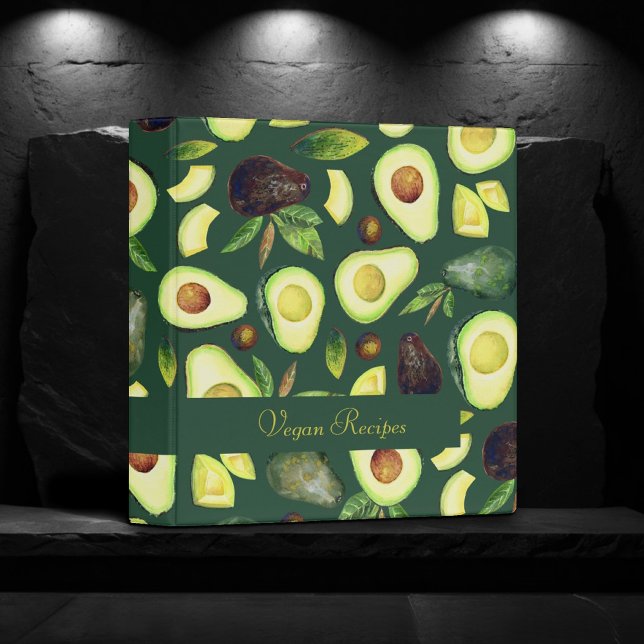 Classeur Les fleurs d'Avocado | Recette végétale rustique f (Créateur téléchargé)
