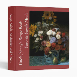 Classeur Les fleurs de Pierre-Auguste Renoir dans un vase (