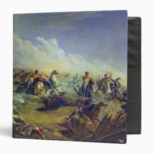 Classeur Les hussards de garde attaquant près de Varsovie