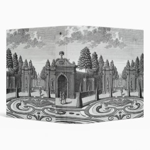 Classeur Les jardins du compte Althan, Vienne, de 'Vorstel