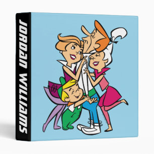 Classeur Les Jetsons La famille Ajouter Votre Nom