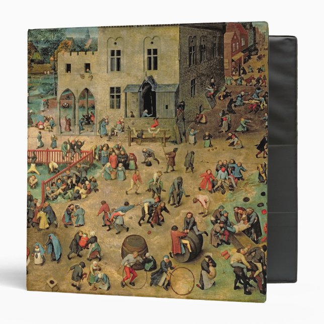 Classeur Les jeux des enfants, 1560 (Devant/Intérieur)
