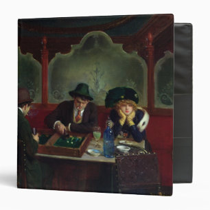 Classeur Les joueurs de backgammon